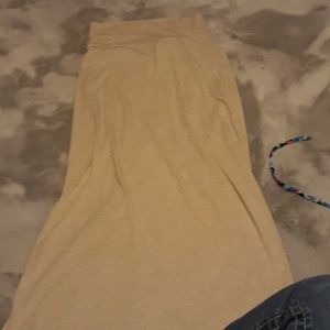 Long maxi skirt